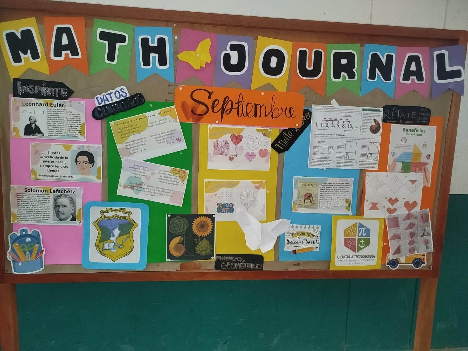 Proyecto Math Journal en el aula